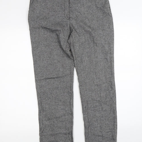 Raphaël Womens Grey    Trousers Size 12 L27.5 in