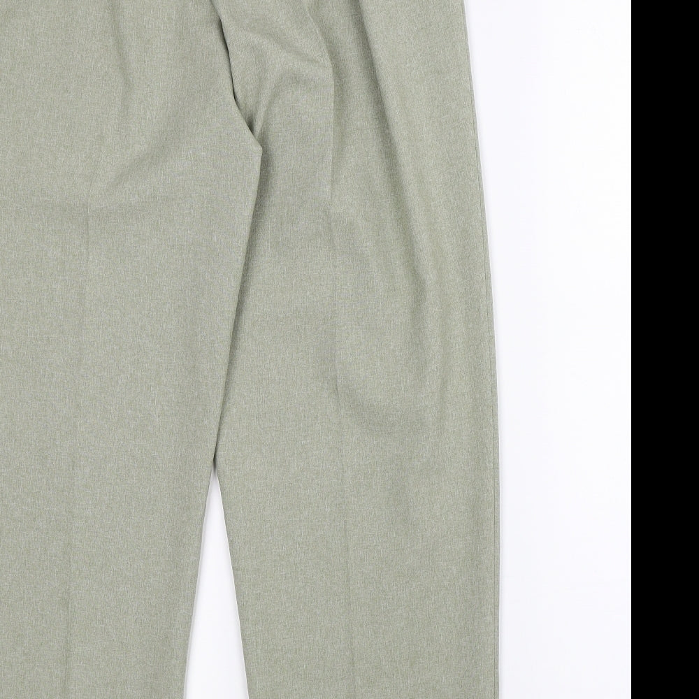 Classic Womens Green   Trousers  Size 16 L28 in