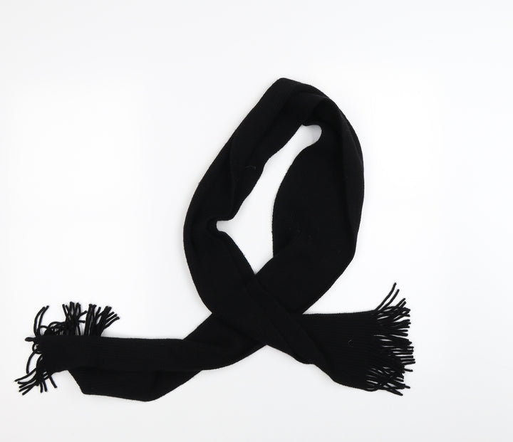 Preworn Unisex Black   Scarf