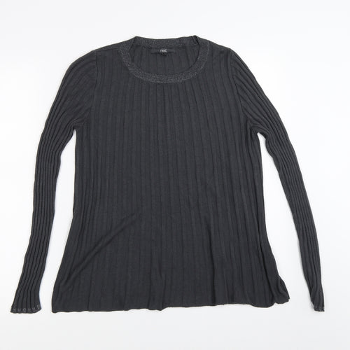 NEXT Womens Grey   Pullover Jumper Size 12