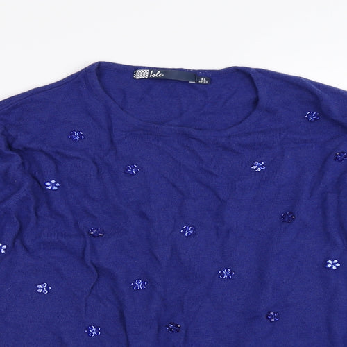 EWM Womens Blue   Pullover Jumper Size XL