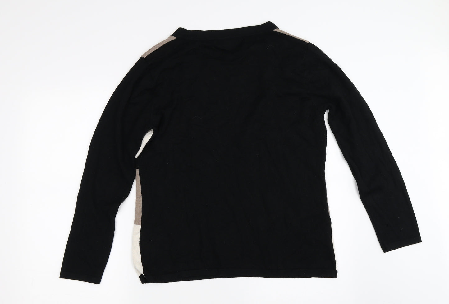 ALEXARA Womens Black   Pullover Jumper Size L