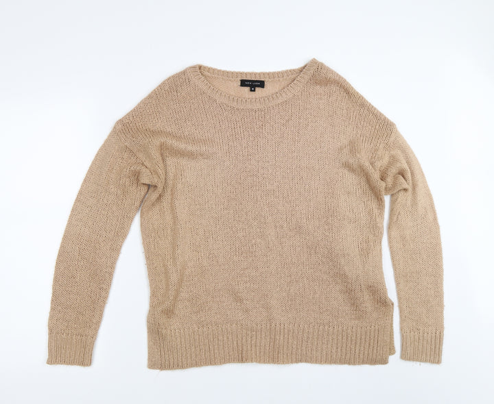 New Look` Womens Beige   Pullover Jumper Size M