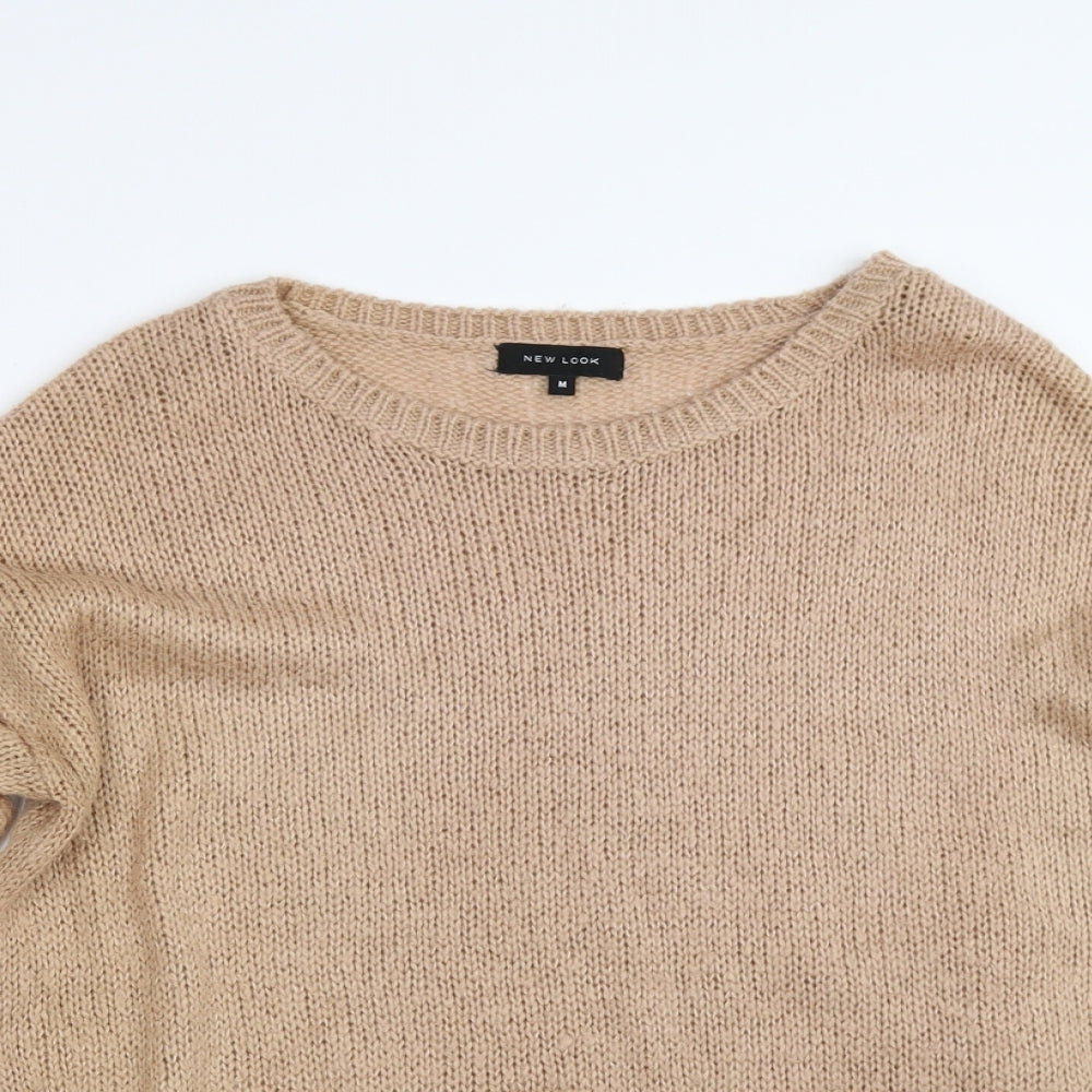 New Look` Womens Beige   Pullover Jumper Size M