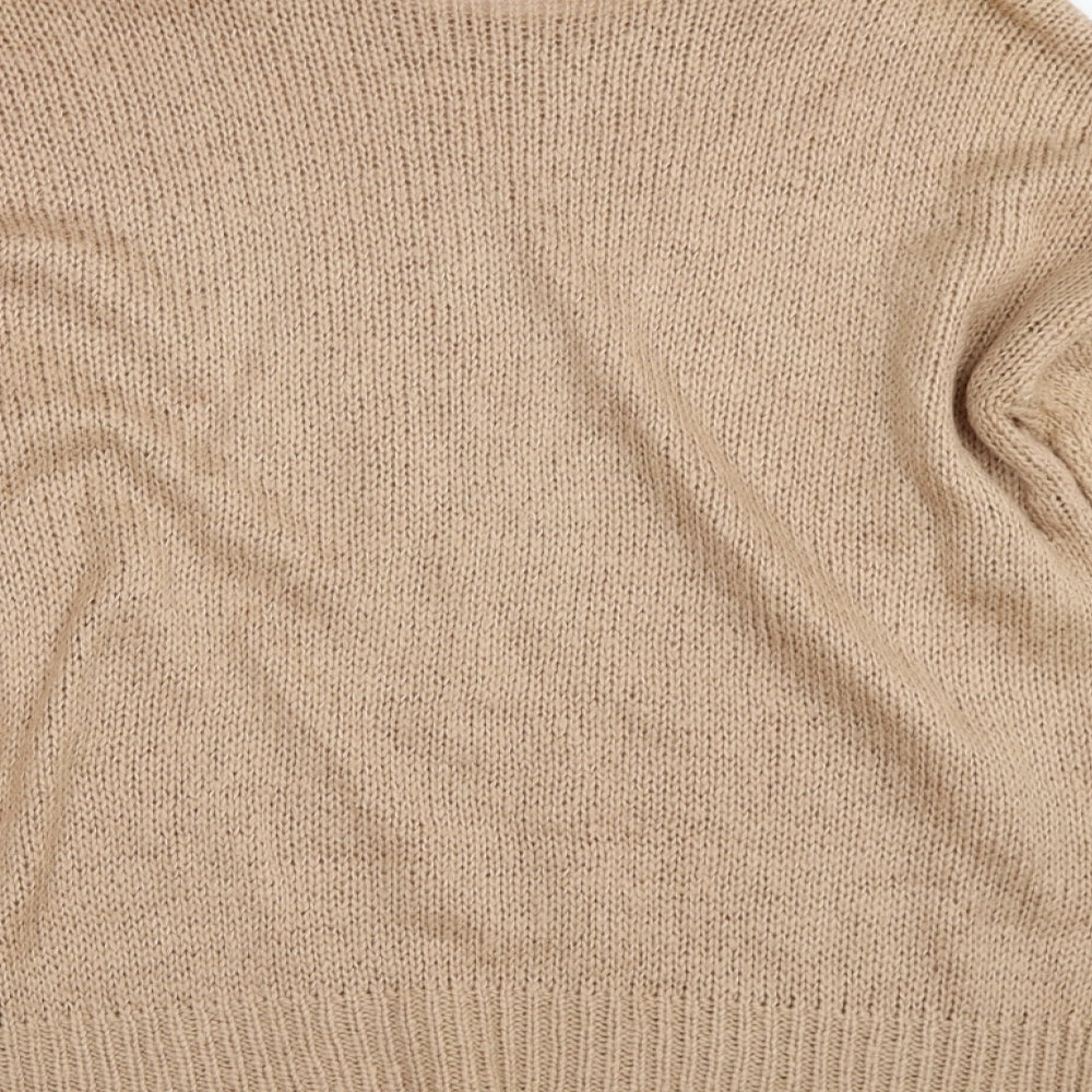 New Look` Womens Beige   Pullover Jumper Size M