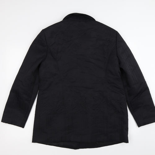 Berkertex Womens Black   Anorak Coat Size 14