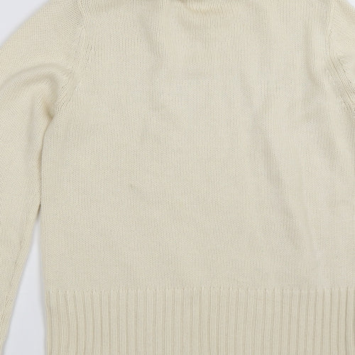 Dorothy Perkins Womens Ivory   Pullover Jumper Size 14