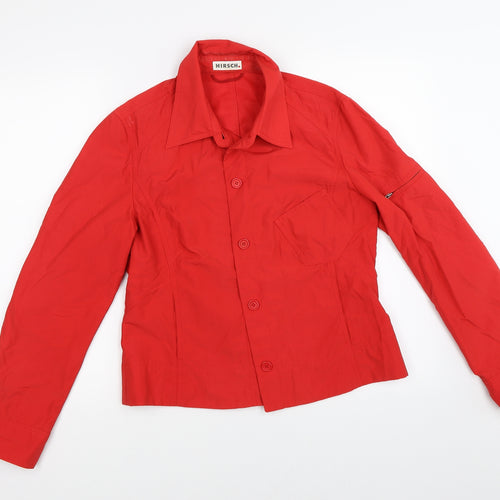 Hirsch Womens Red   Jacket  Size 12