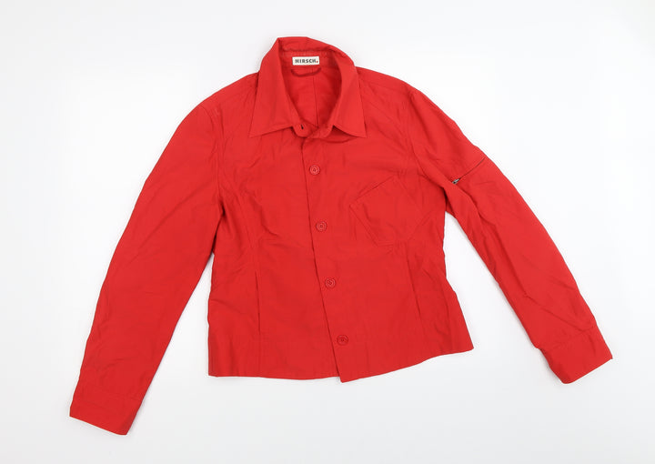 Hirsch Womens Red   Jacket  Size 12