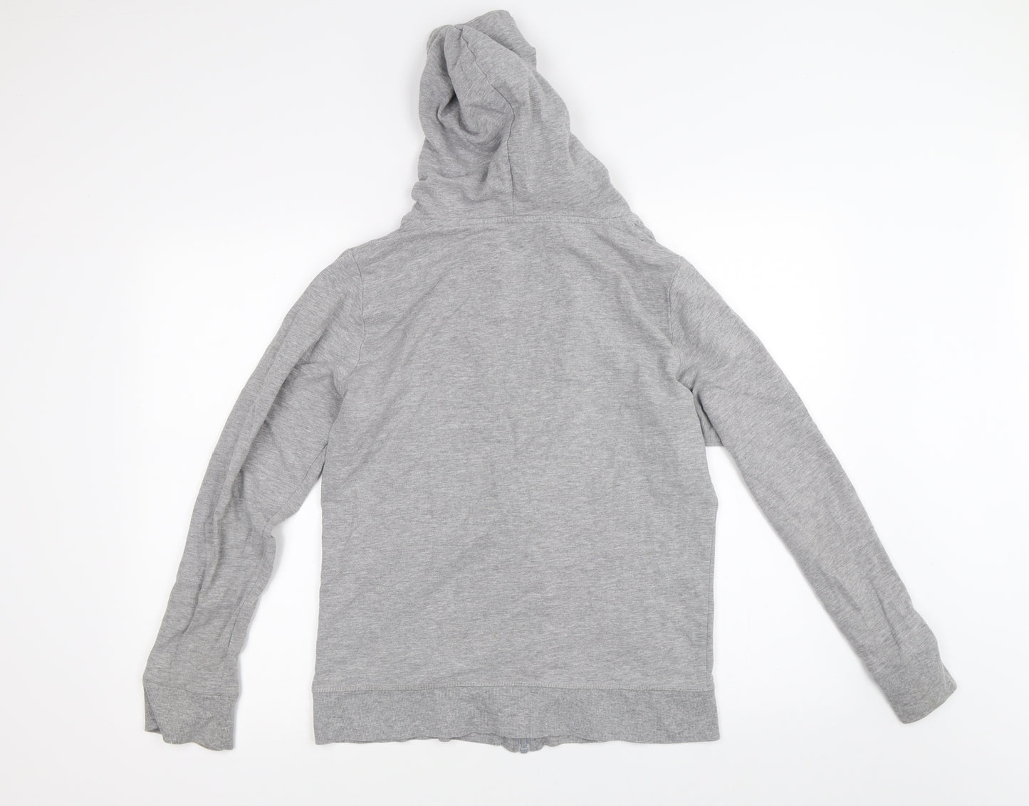 Blue Motion Womens Grey   Full Zip Hoodie Size M