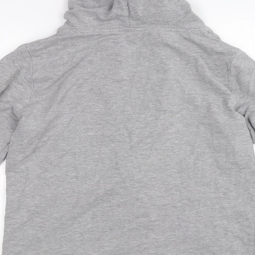 Blue Motion Womens Grey   Full Zip Hoodie Size M