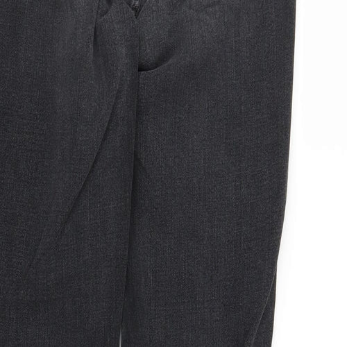 NEXT Womens Black  Denim Skinny Jeans Size 14 L26 in