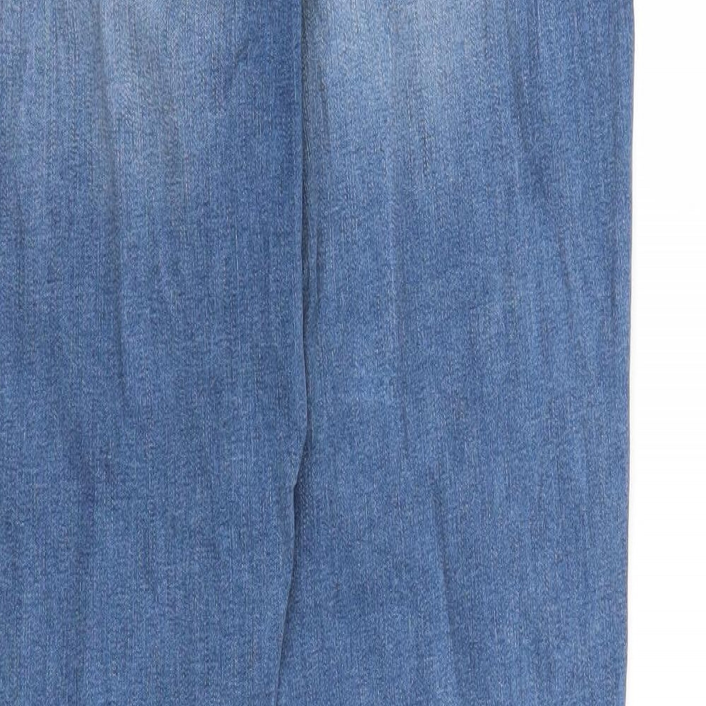 Primark Womens Blue  Denim Skinny Jeans Size 16 L30 in