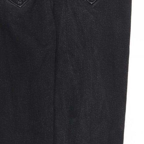 TU Womens Black  Denim Jegging Jeans Size 16 L26 in