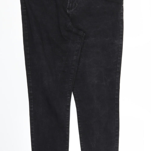Primark Womens Black  Denim Skinny Jeans Size 20 L28 in