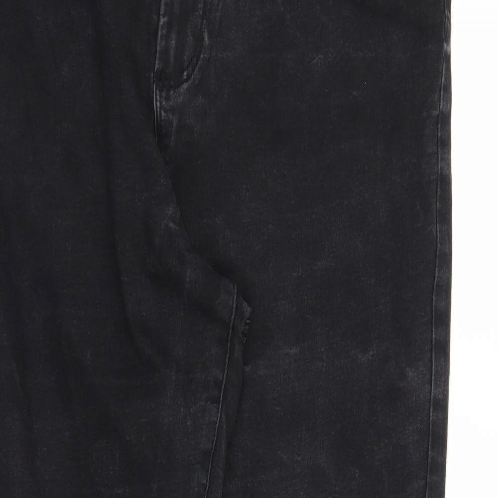 Primark Womens Black  Denim Skinny Jeans Size 20 L28 in