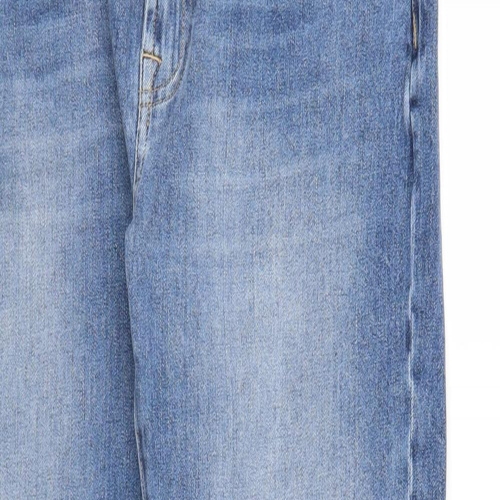 7 Mens Blue  Denim Straight Jeans Size 32 in L28 in