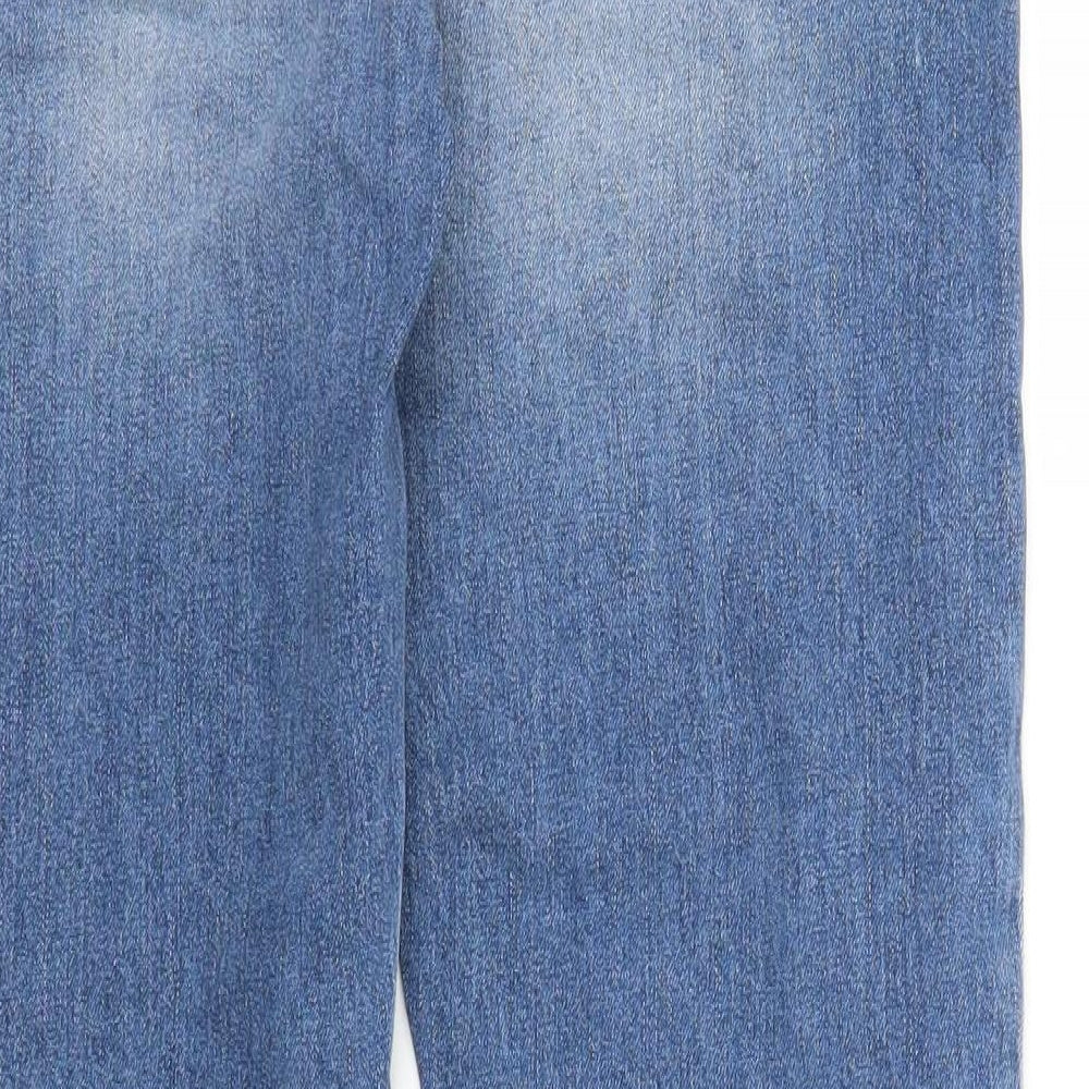7 Mens Blue  Denim Straight Jeans Size 32 in L28 in