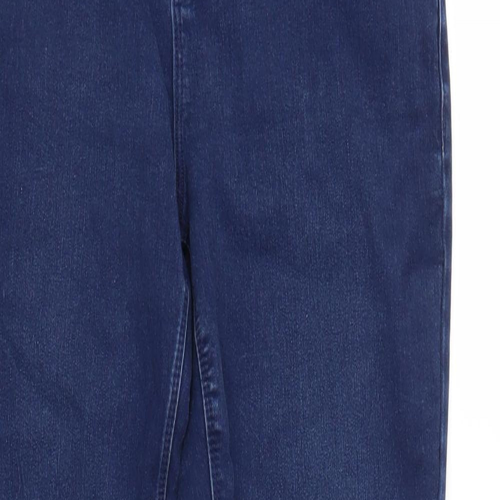 New Look Womens Blue  Denim Skinny Jeans Size 26 in L28 in - High Waist