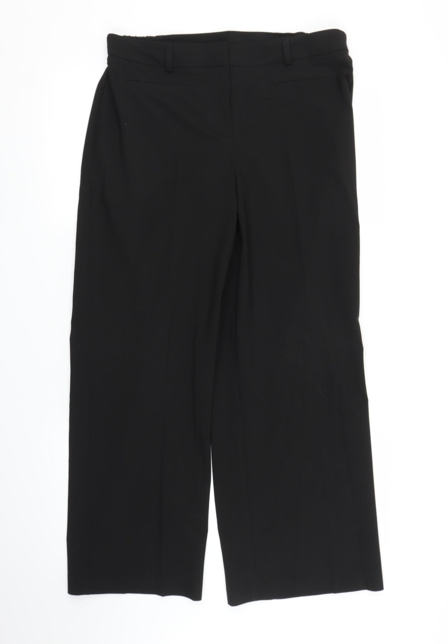 Agenda Womens Black   Trousers  Size 14 L26 in
