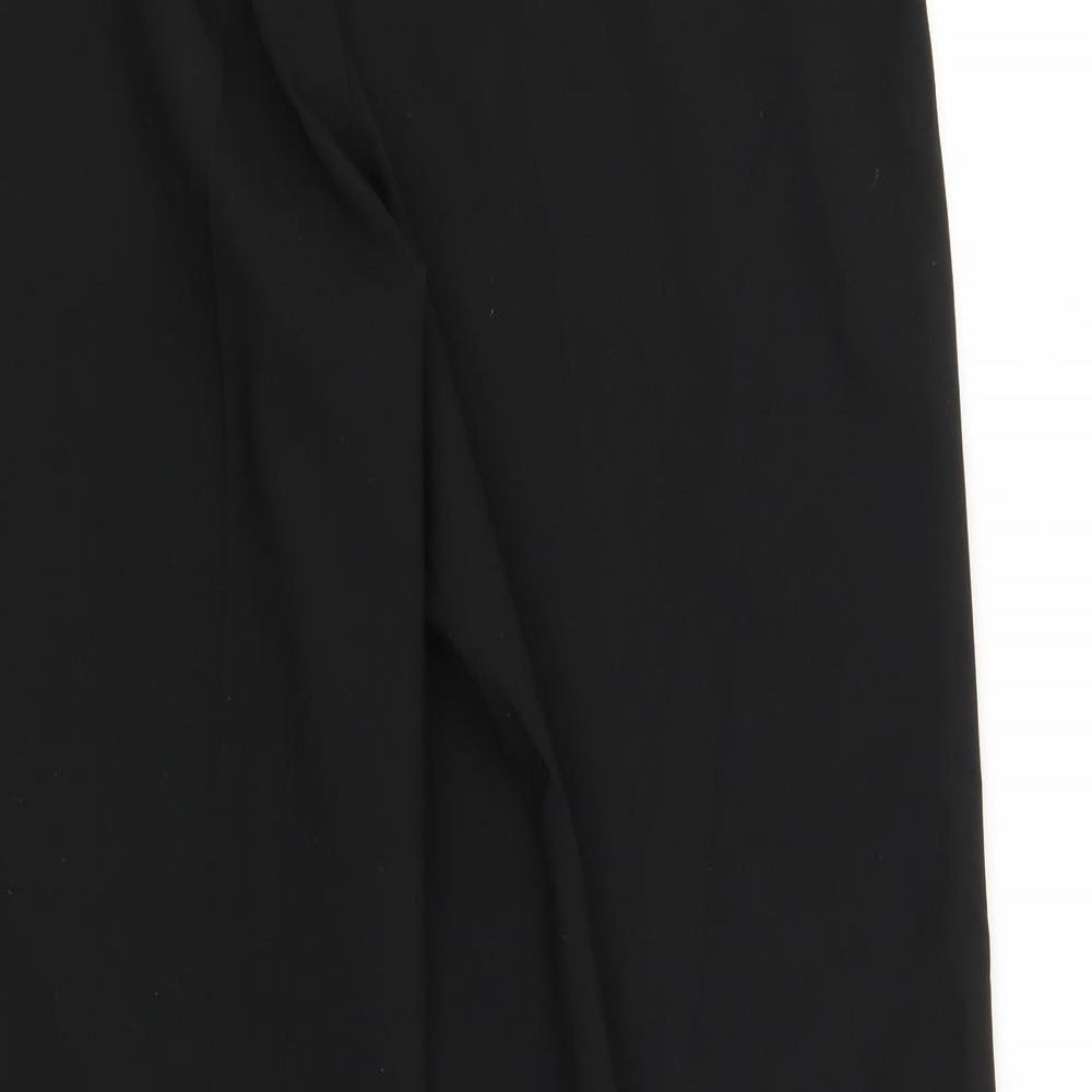 Agenda Womens Black   Trousers  Size 14 L26 in
