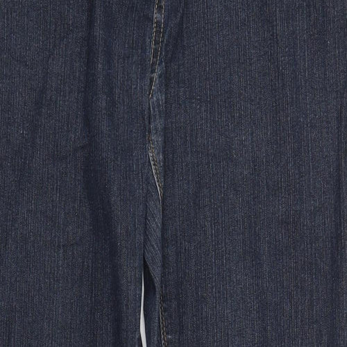 Yes Yes Womens Blue  Denim Skinny Jeans Size 14 L30 in