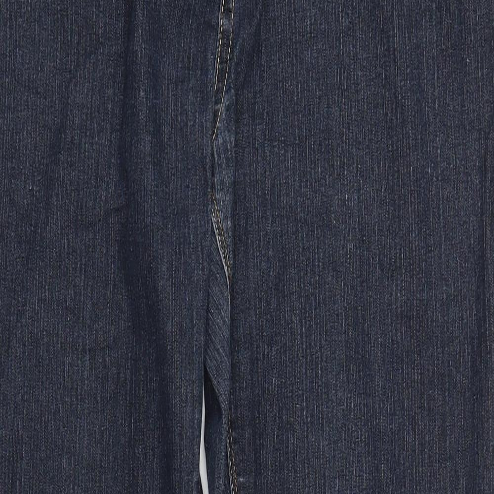 Yes Yes Womens Blue  Denim Skinny Jeans Size 14 L30 in