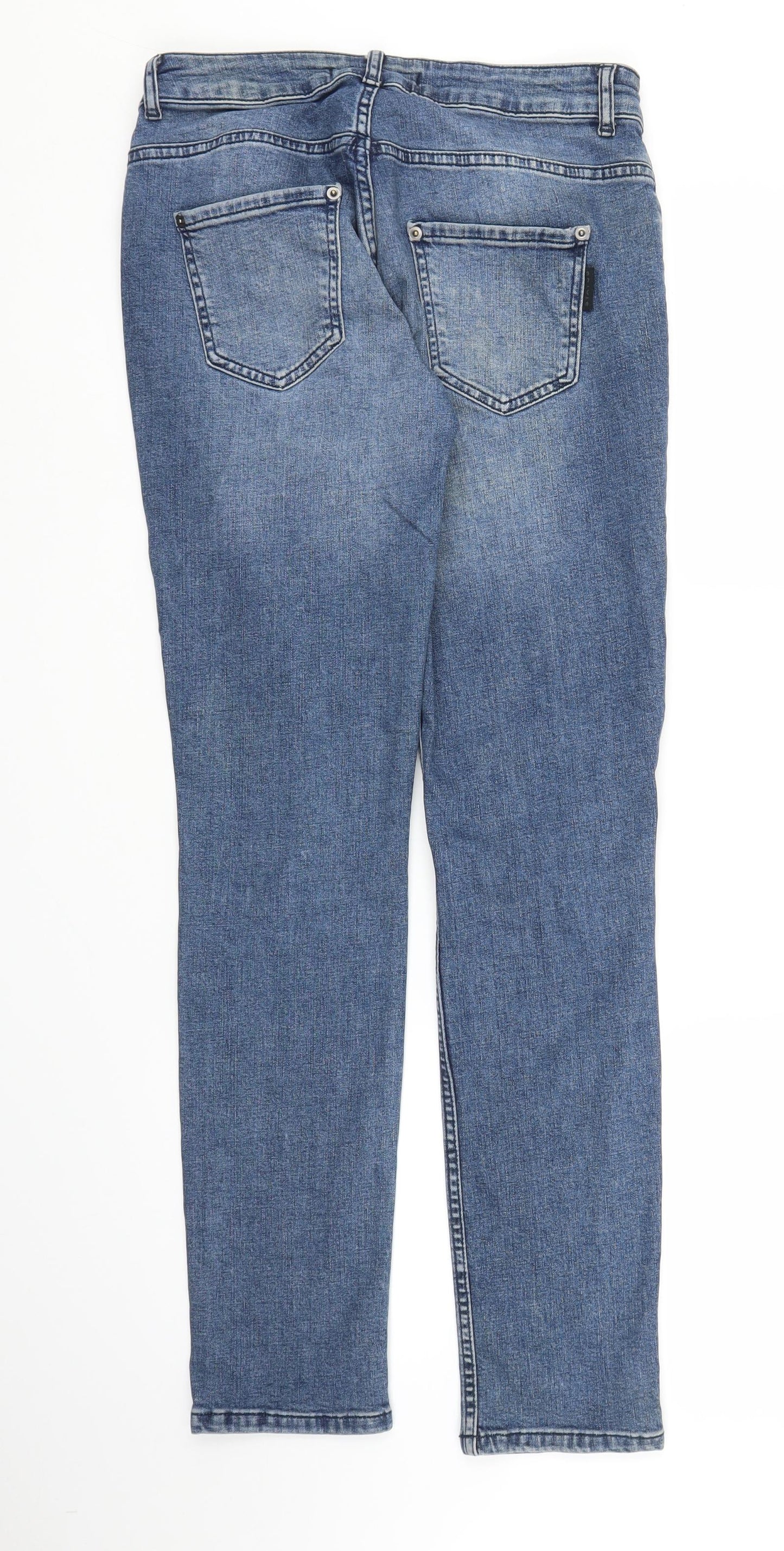 Status Womens Blue  Denim Skinny Jeans Size S L29 in