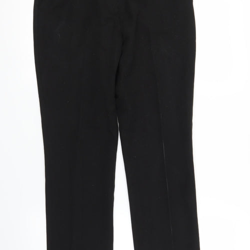 Papaya Womens Black   Trousers  Size 8 L28 in