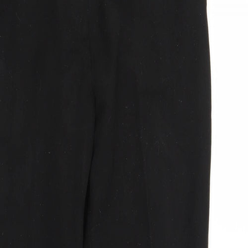 Papaya Womens Black   Trousers  Size 8 L28 in