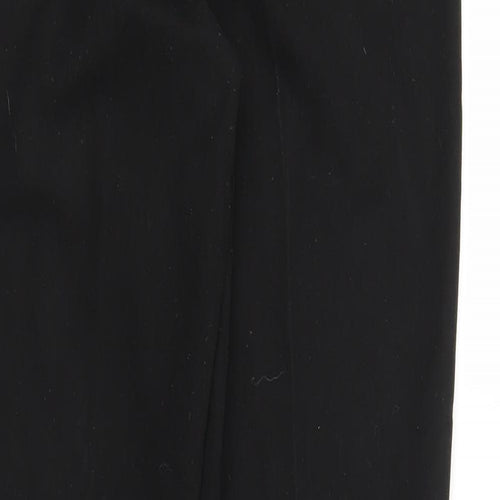 Papaya Womens Black   Trousers  Size 8 L28 in