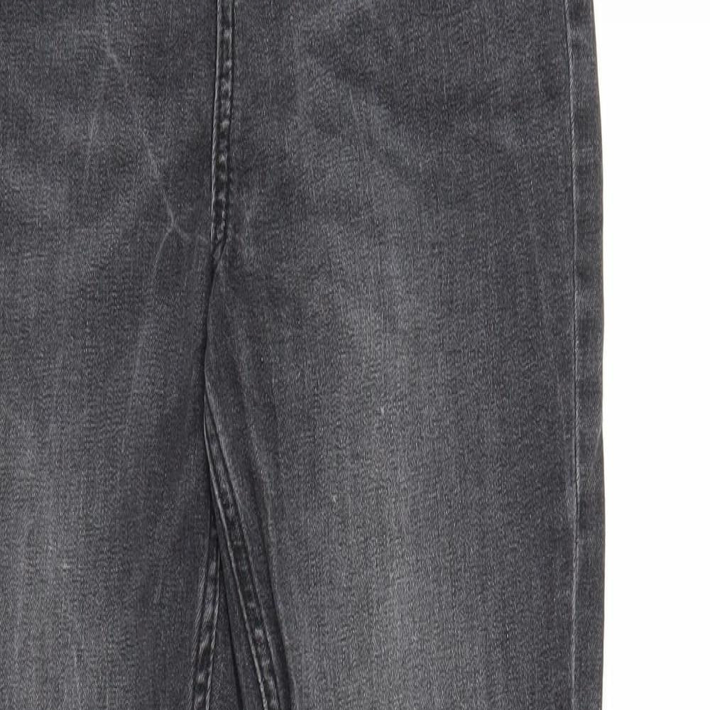 TU Girls Grey  Damask Skinny Jeans Size 13 Years