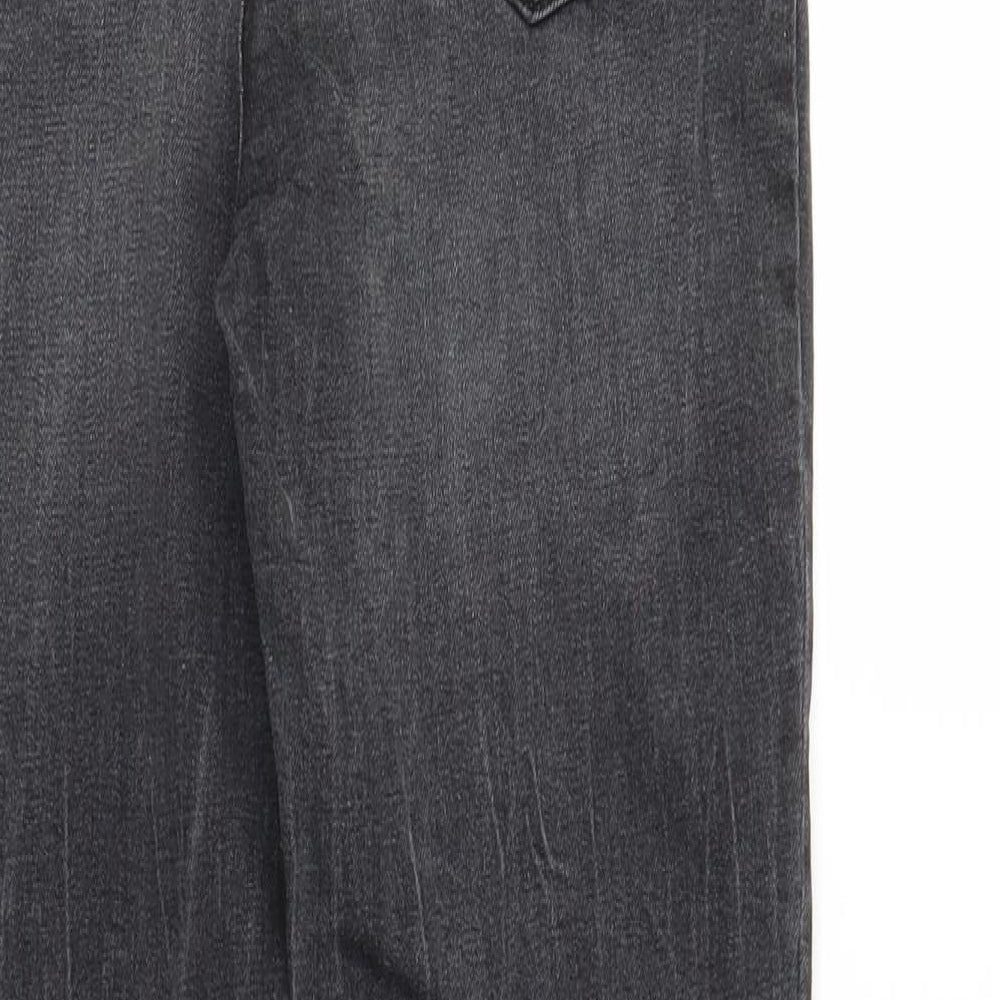 TU Girls Grey  Damask Skinny Jeans Size 13 Years