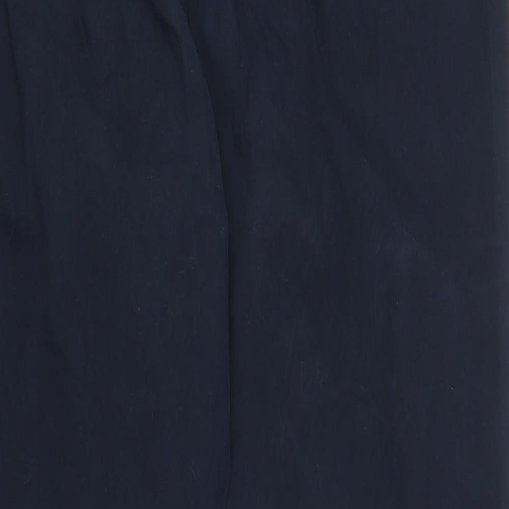 M&S Womens Blue   Chino Trousers Size 20 L29 in