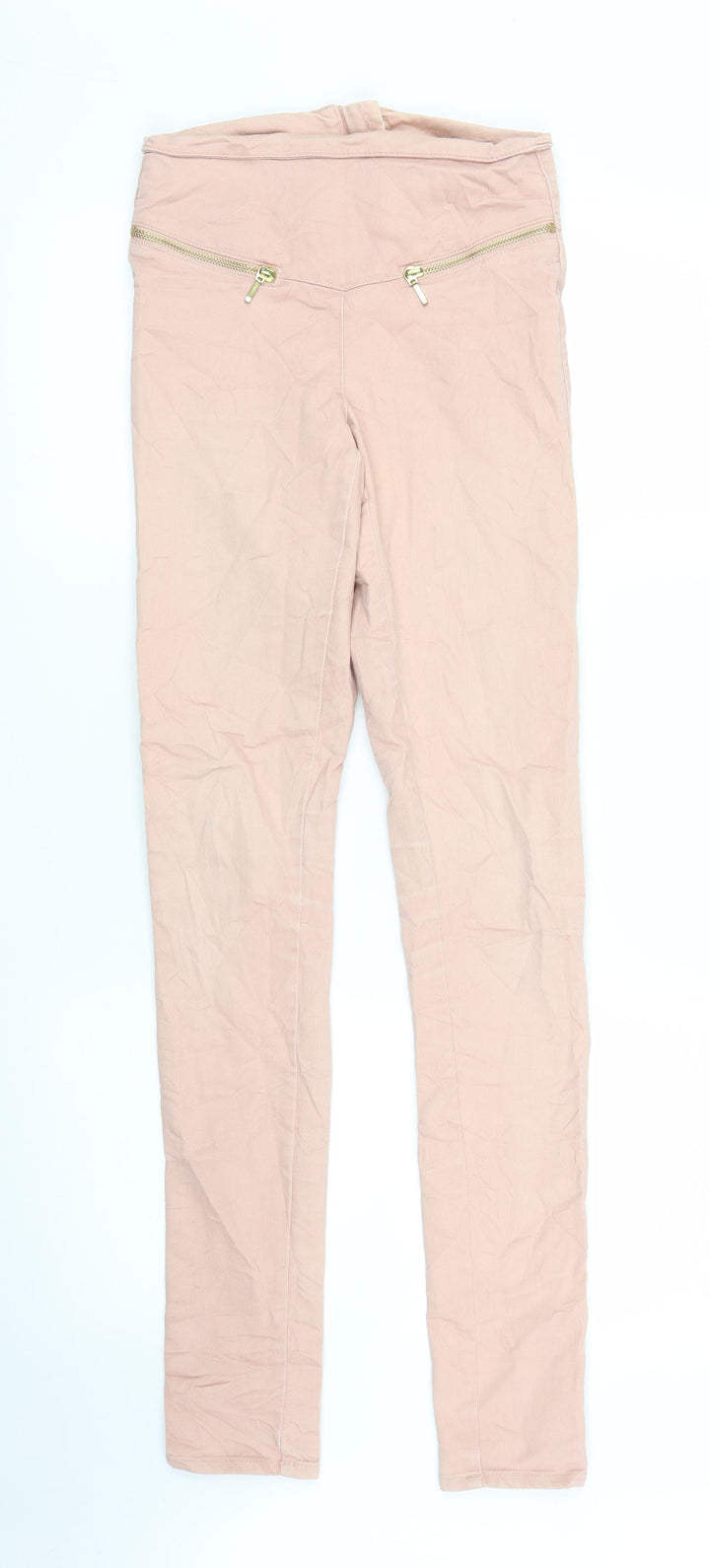 Vera Moda Womens Pink Denim Skinny Jeans Size XS L30 in