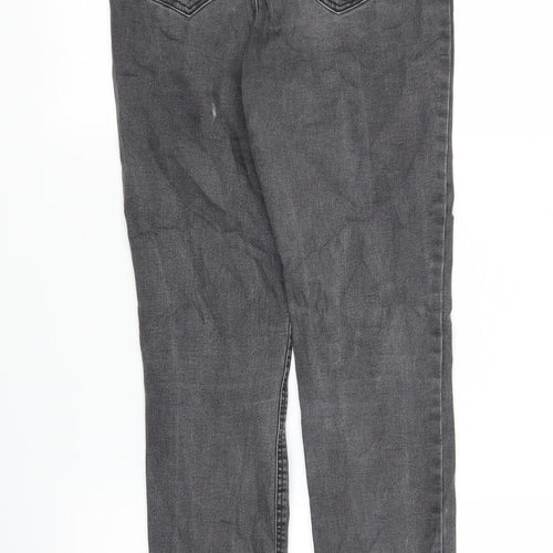 Zara Womens Grey  Denim Skinny Jeans Size 8 L28 in