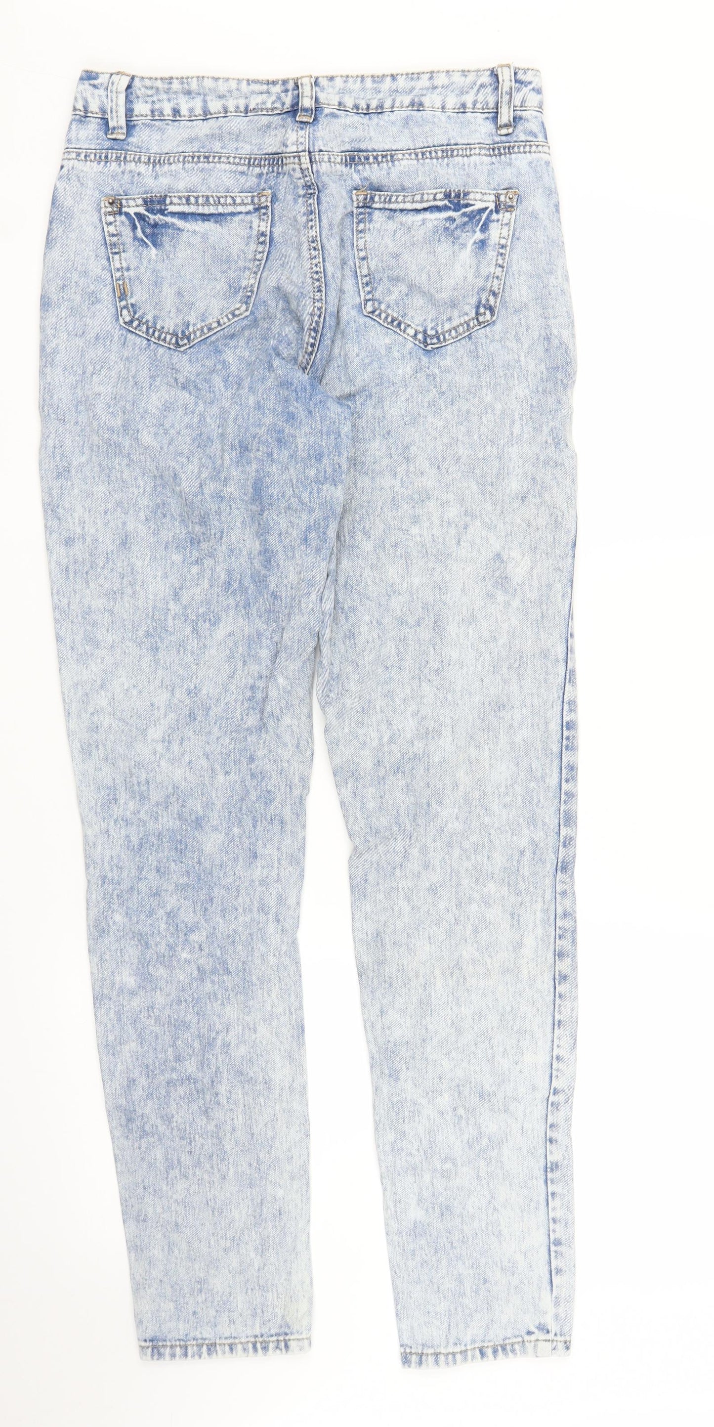 Yes Yes Womens Blue  Denim Skinny Jeans Size 10 L30 in
