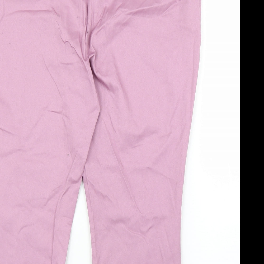 Primark Womens Pink   Capri Trousers Size 16 L20 in