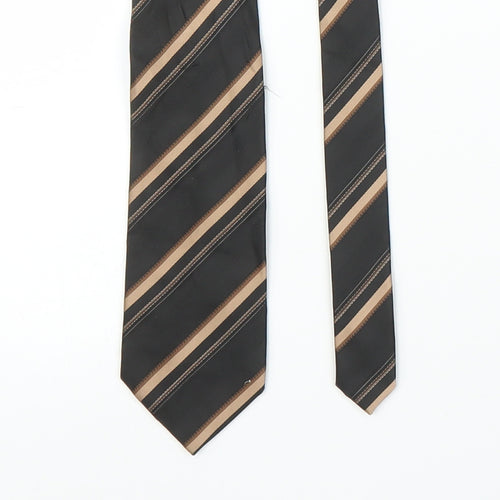 NEXT Mens Bronze Striped  Pointed Tie One Size