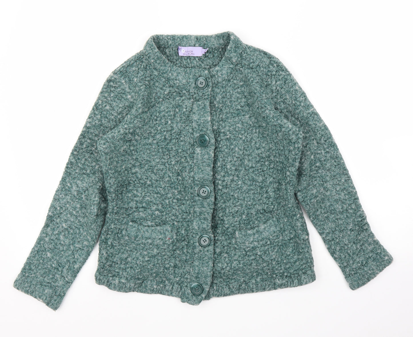 Honour Millburn Womens Green   Cardigan Jumper Size S