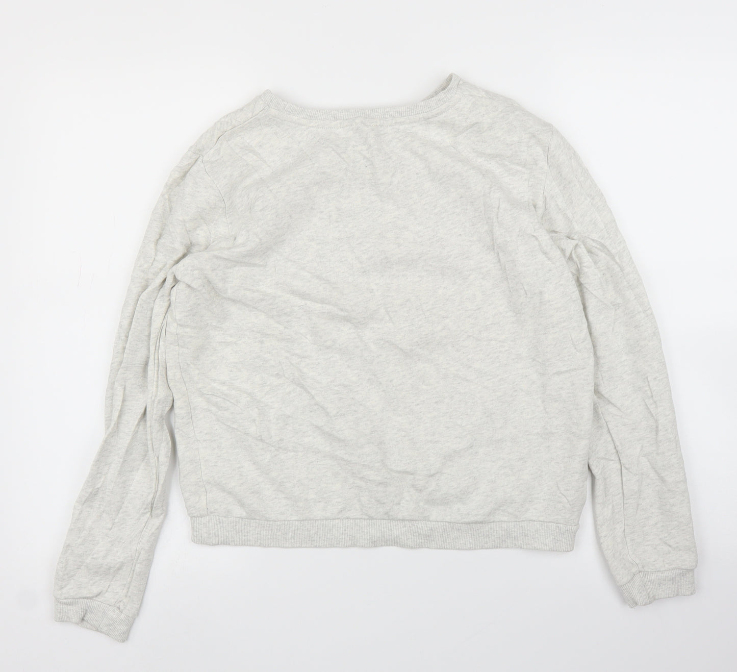 H&M Womens Grey   Pullover Jumper Size S  - Christmas