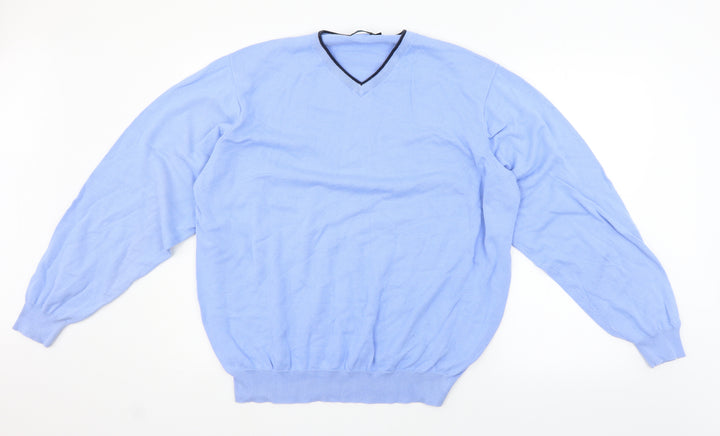 Hammer Womens Blue Pullover Jumper Size XL