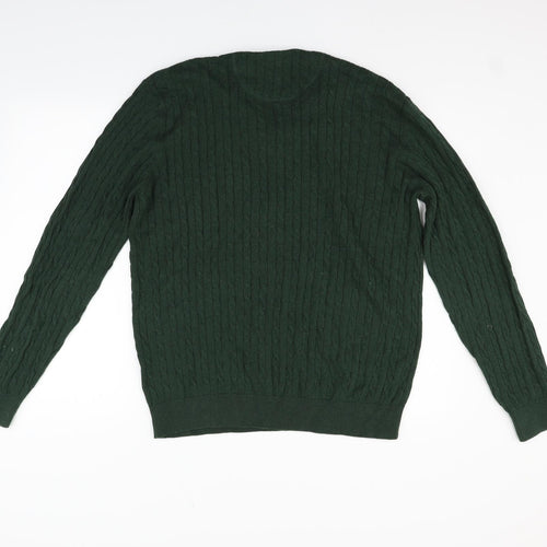 Lincoln Womens Green   Pullover Jumper Size L