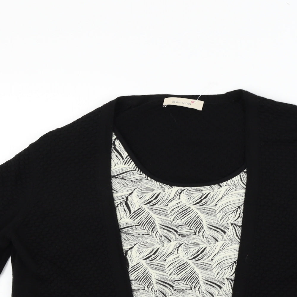 Marks and Spencer Womens Black   Pullover Jumper Size 14