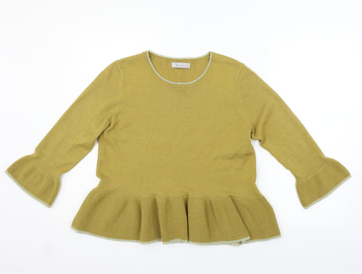 Per Una Womens White   Pullover Jumper Size 12