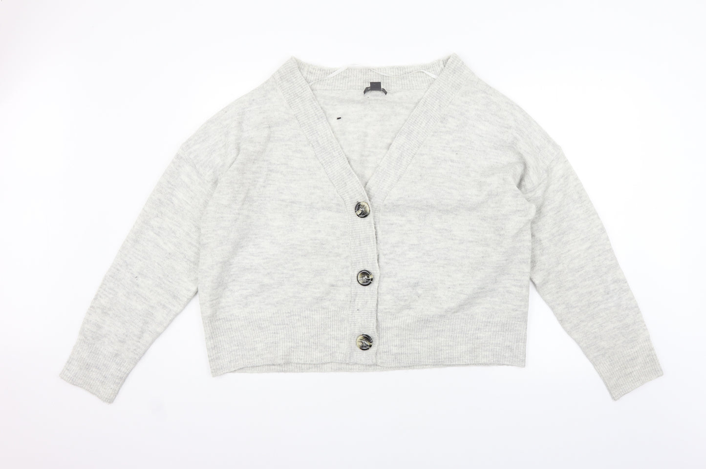 Primark Womens Grey   Cardigan Jumper Size XL