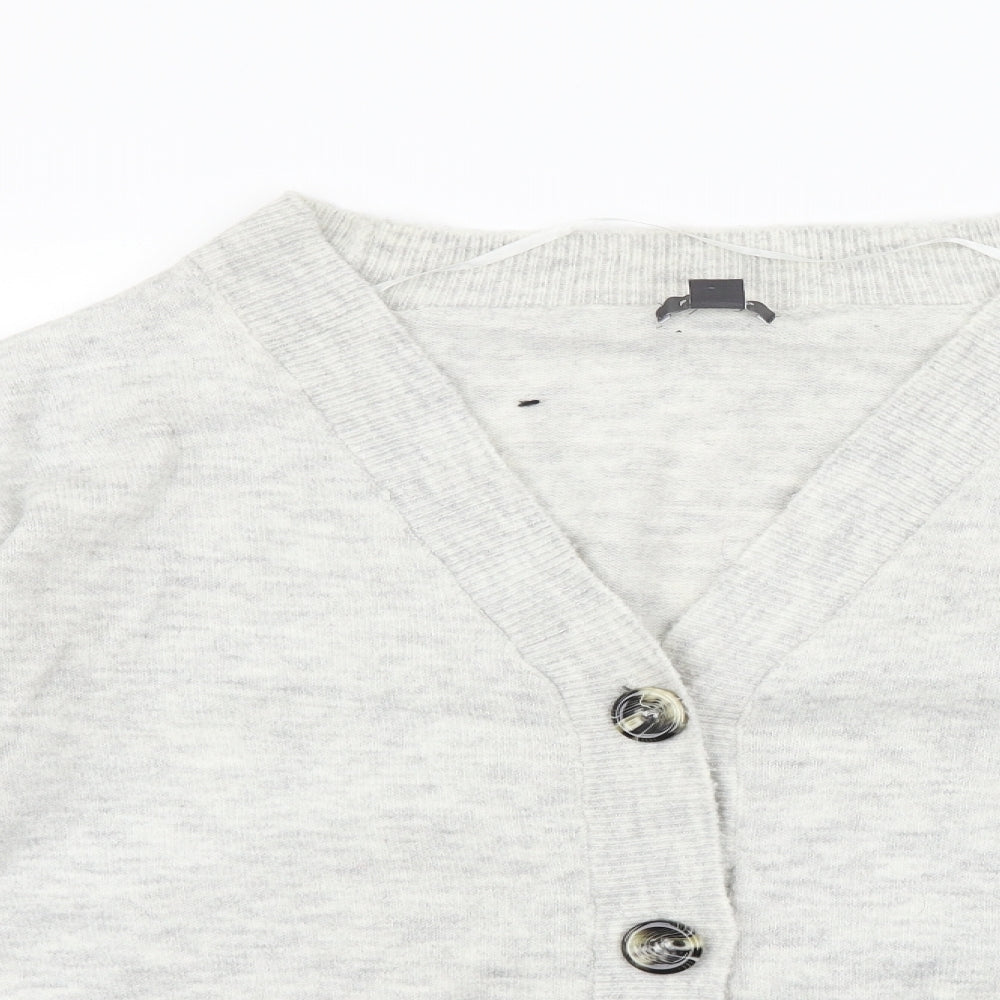 Primark Womens Grey   Cardigan Jumper Size XL