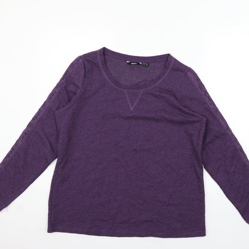 ESMARA Womens Purple   Pullover Jumper Size L