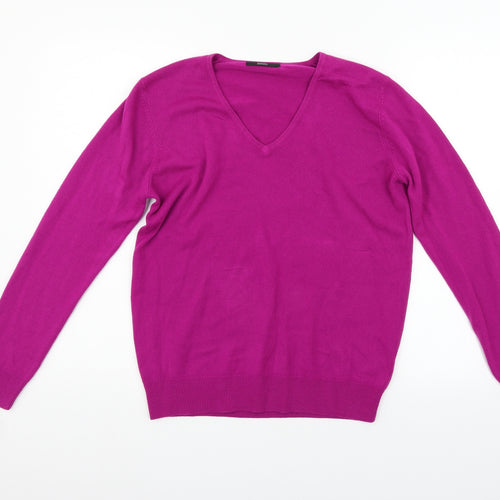 Marks and Spencer Womens Purple   Pullover Jumper Size 10