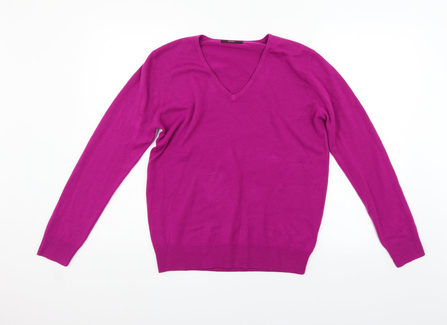 Marks and Spencer Womens Purple   Pullover Jumper Size 10